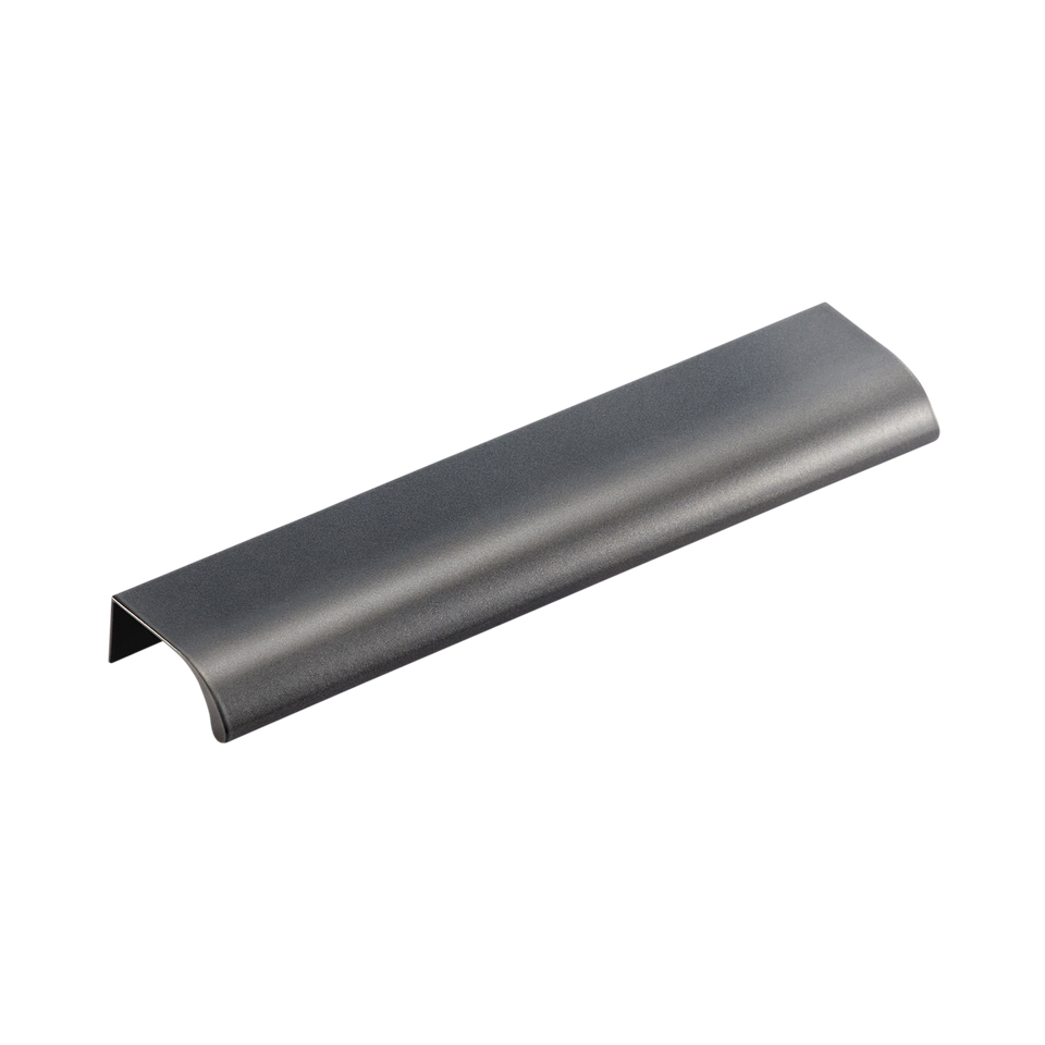 Momo Handles Ona Lip Pull Handle Metallic Grey