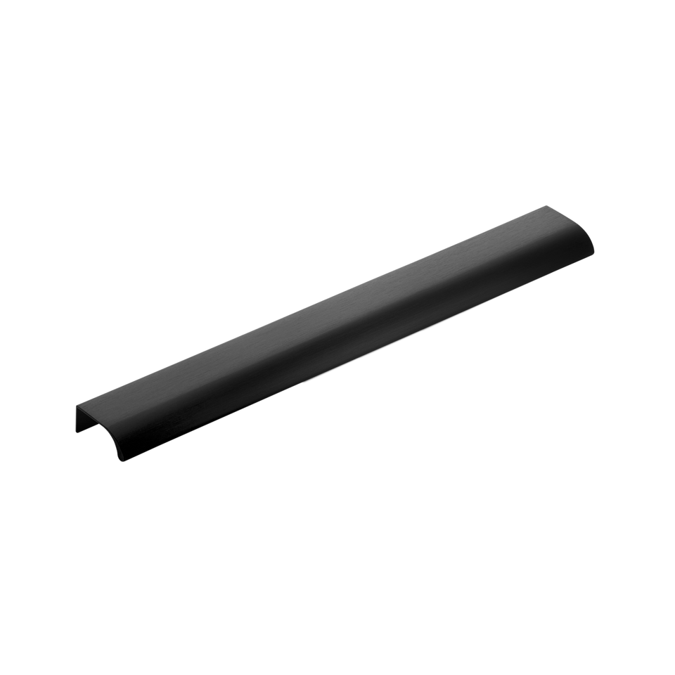 Momo Handles Ona Lip Pull Handle Brushed Black