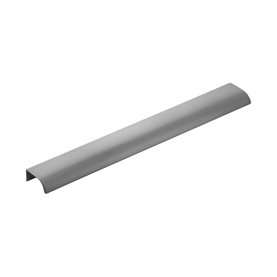 Momo Ona Lip Pull Handle Brushed Grey