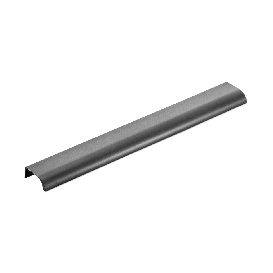 Momo Handles Ona Lip Pull Handle Metallic Grey