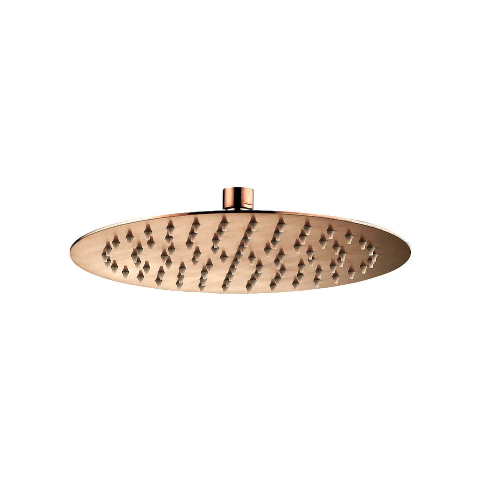 Todi Milan Brushed Bronze 250mm Shower Head