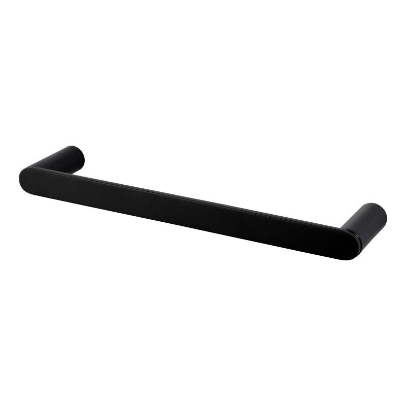Rumia Black Single Towel Holder 300mm Stainless Steel 304 Wall Mounted (OX6503.TR)