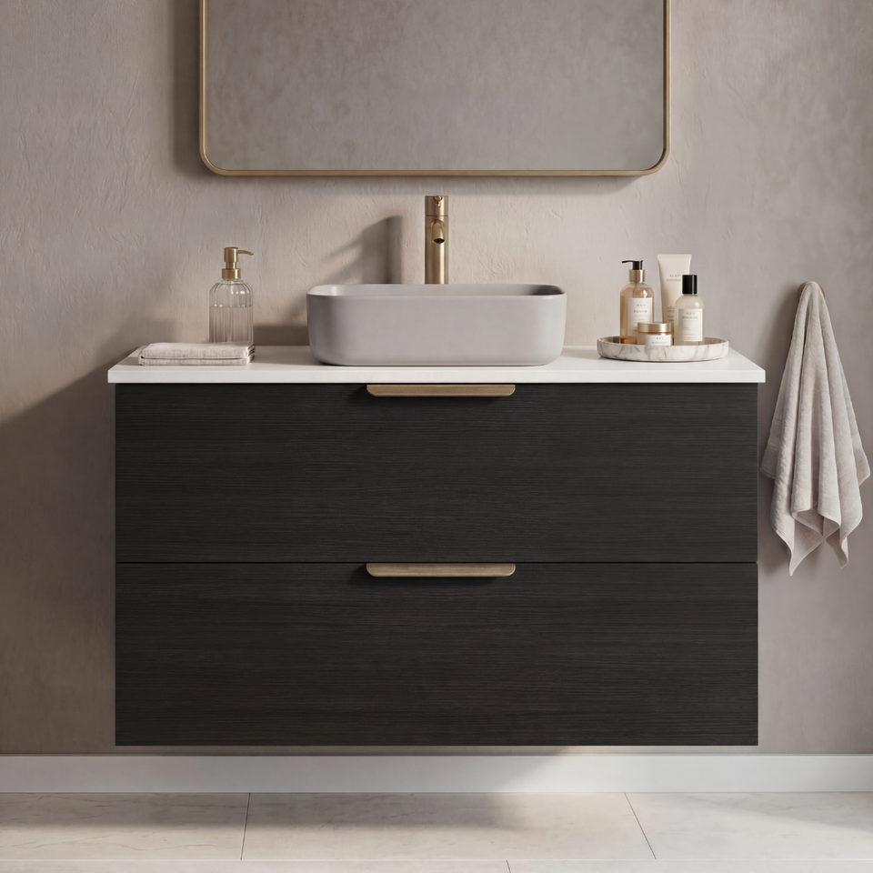 Odesa-4 | Odesa Wall Hung Bathroom Vanity | Odesa-Onyx-900