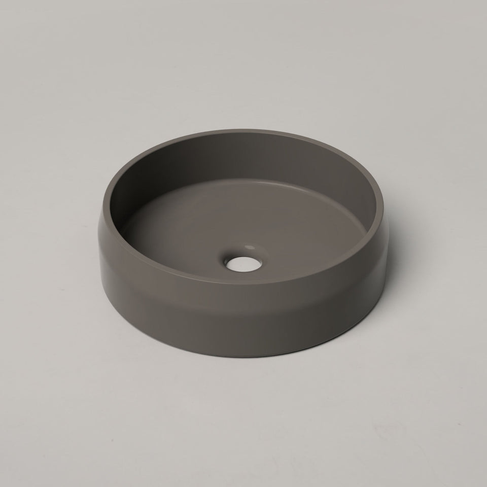 Nood Co Prism Circle Basin - Mid Tone Grey / Surface (PC1-1-0-MG)