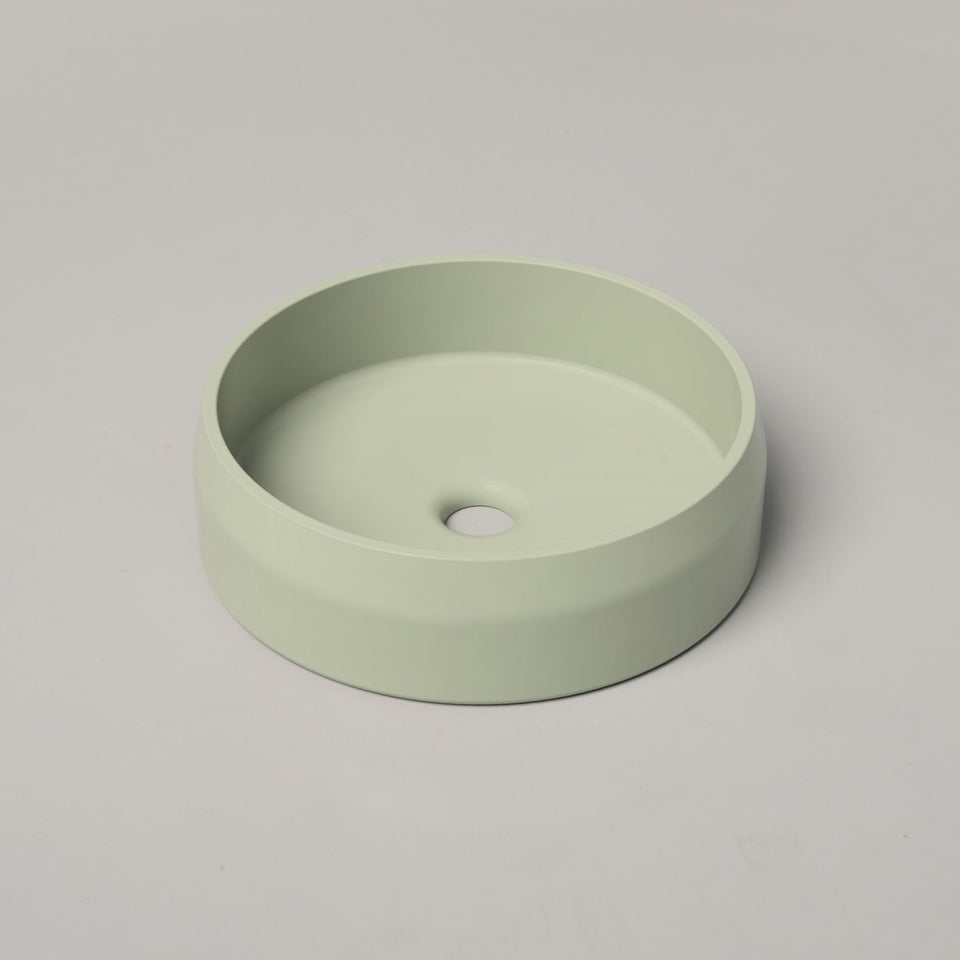 Nood Co Prism Circle Basin - Surface Mount - Mint (PC1-1-0-MI)