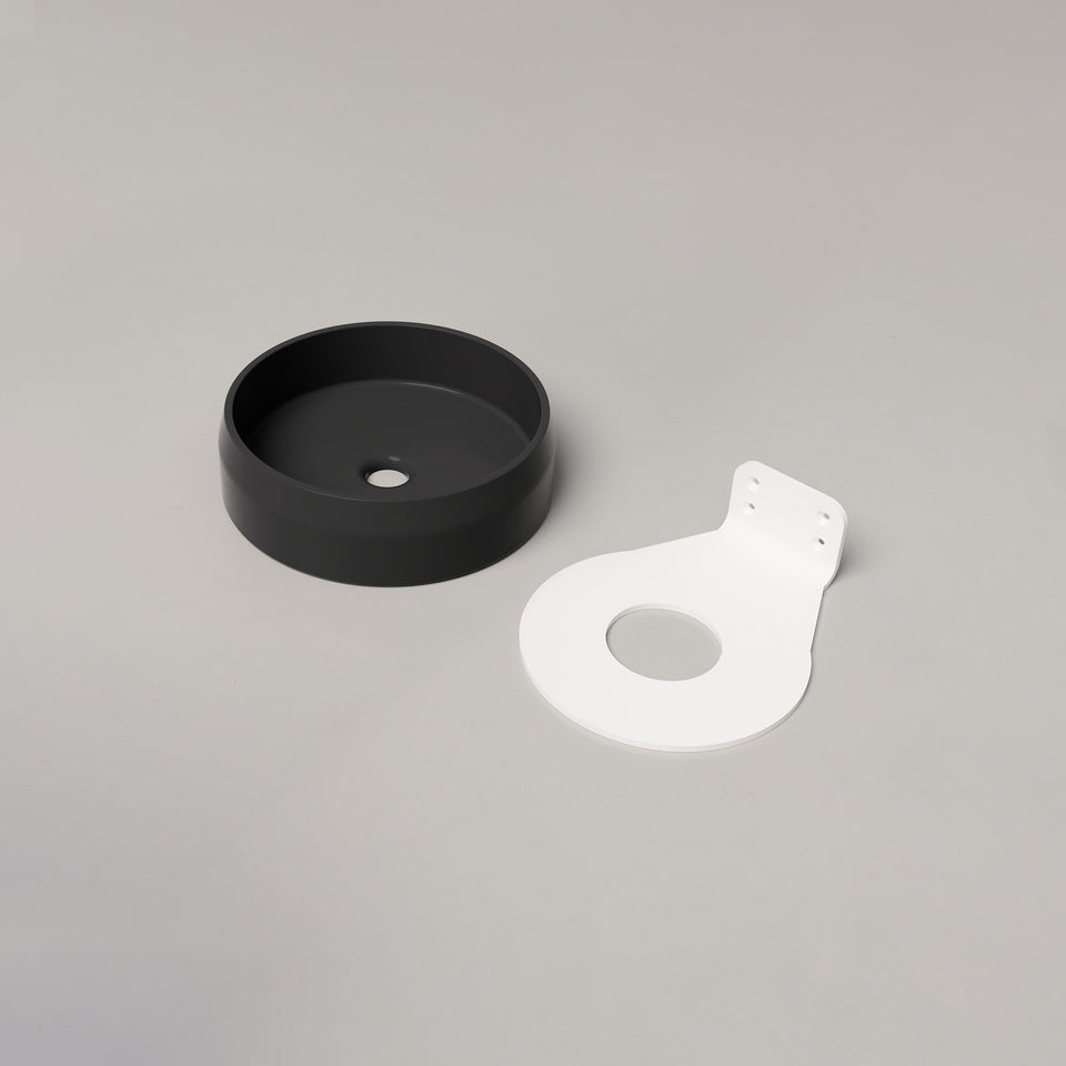 Nood Co Prism Circle Basin - Wall Hung