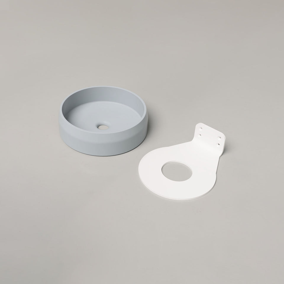 Nood Co Prism Circle Basin - Powder Blue / Wall (PC1-2-0-PO)