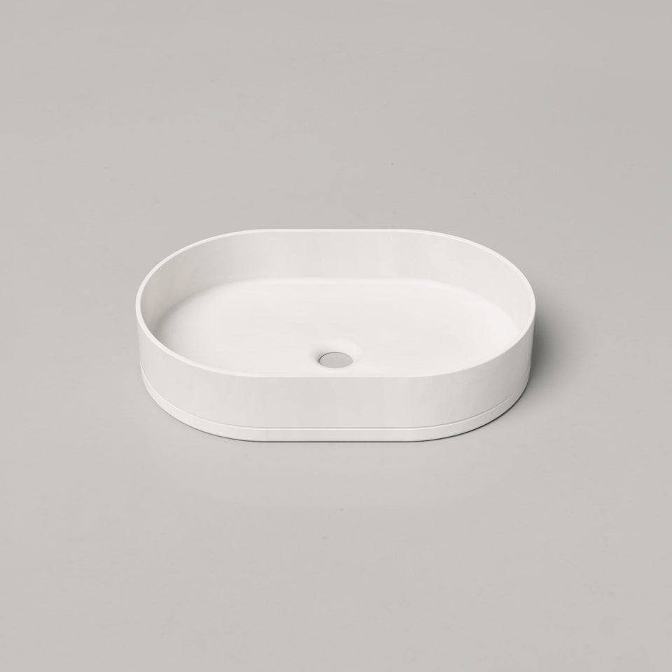 Nood Co Pill Basin - Surface Mount - Ivory (PL1-1-0-IV)