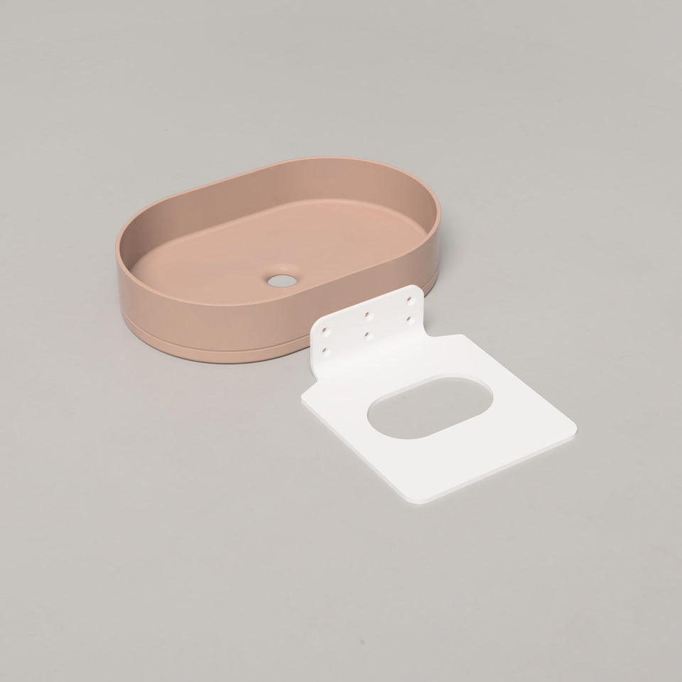 Nood Co Pill Basin - Blush Pink / Wall (PL1-2-0-BL)
