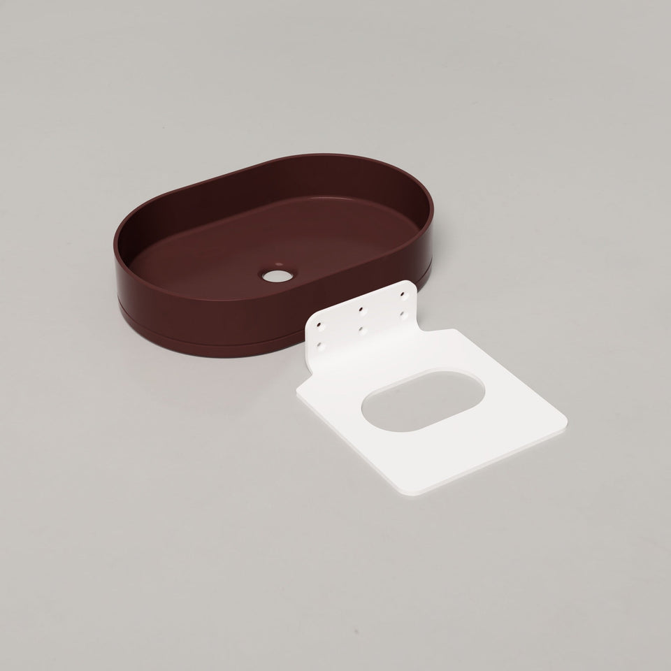 Nood Co Pill Basin - Clay / Wall (PL1-2-0-CL)
