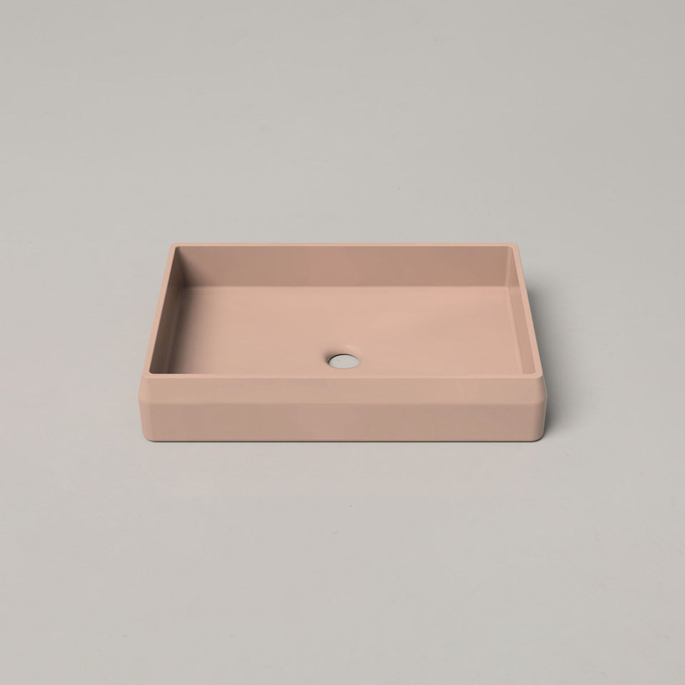 Nood Co Prism Rectangle Basin - Wall Hung