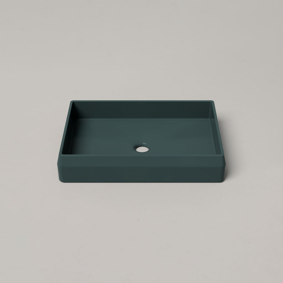 Nood Co Prism Rectangle Basin - Teal / Surface (PR1-1-0-TE)