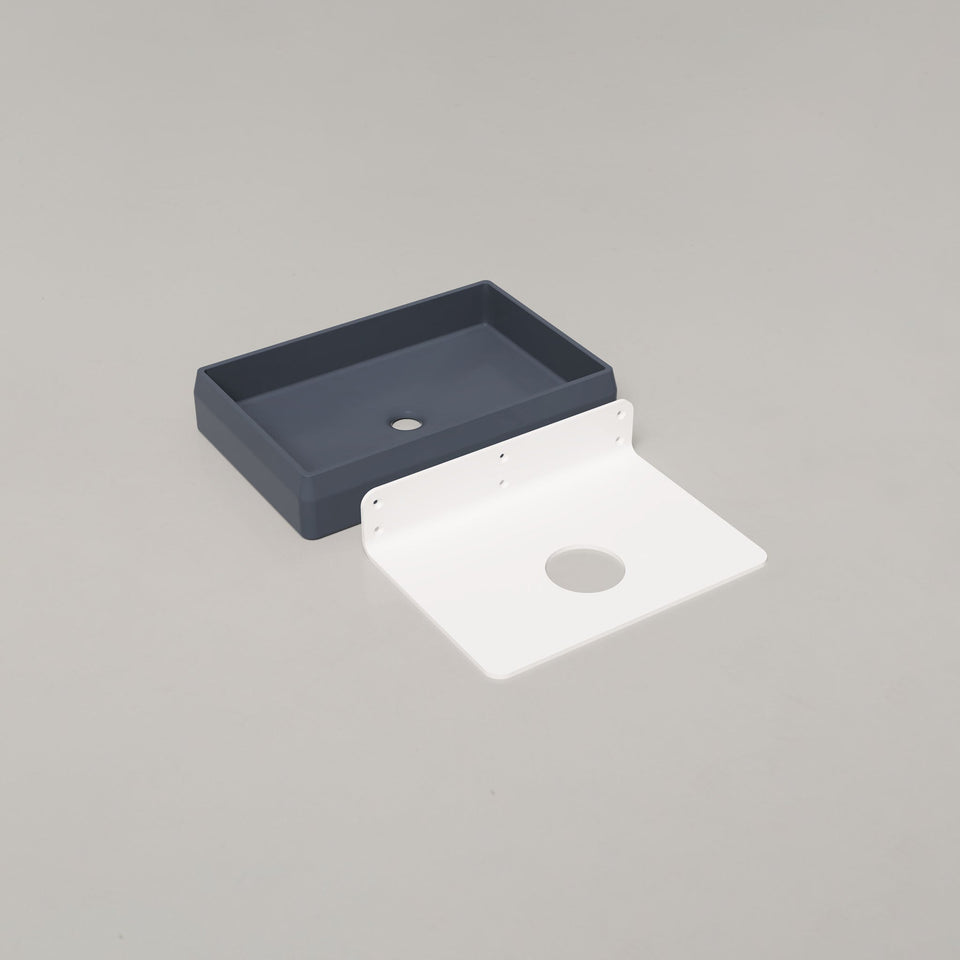 Nood Co Prism Rectangle Basin - Copan Blue / Wall (PR1-2-0-CO)