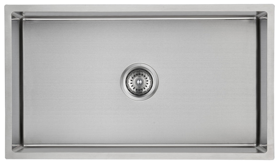 Cora Single Bowl Above/Undermount Sink 760x440x200mm Stainless Steel