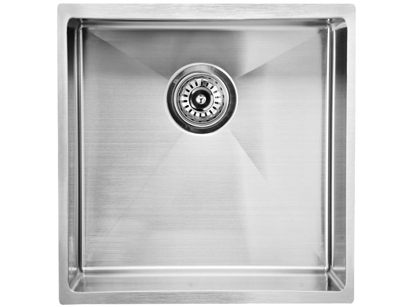 Eden 440x440x200mm Single Bowl Stainless Steel Sink Undermount/Above Mount