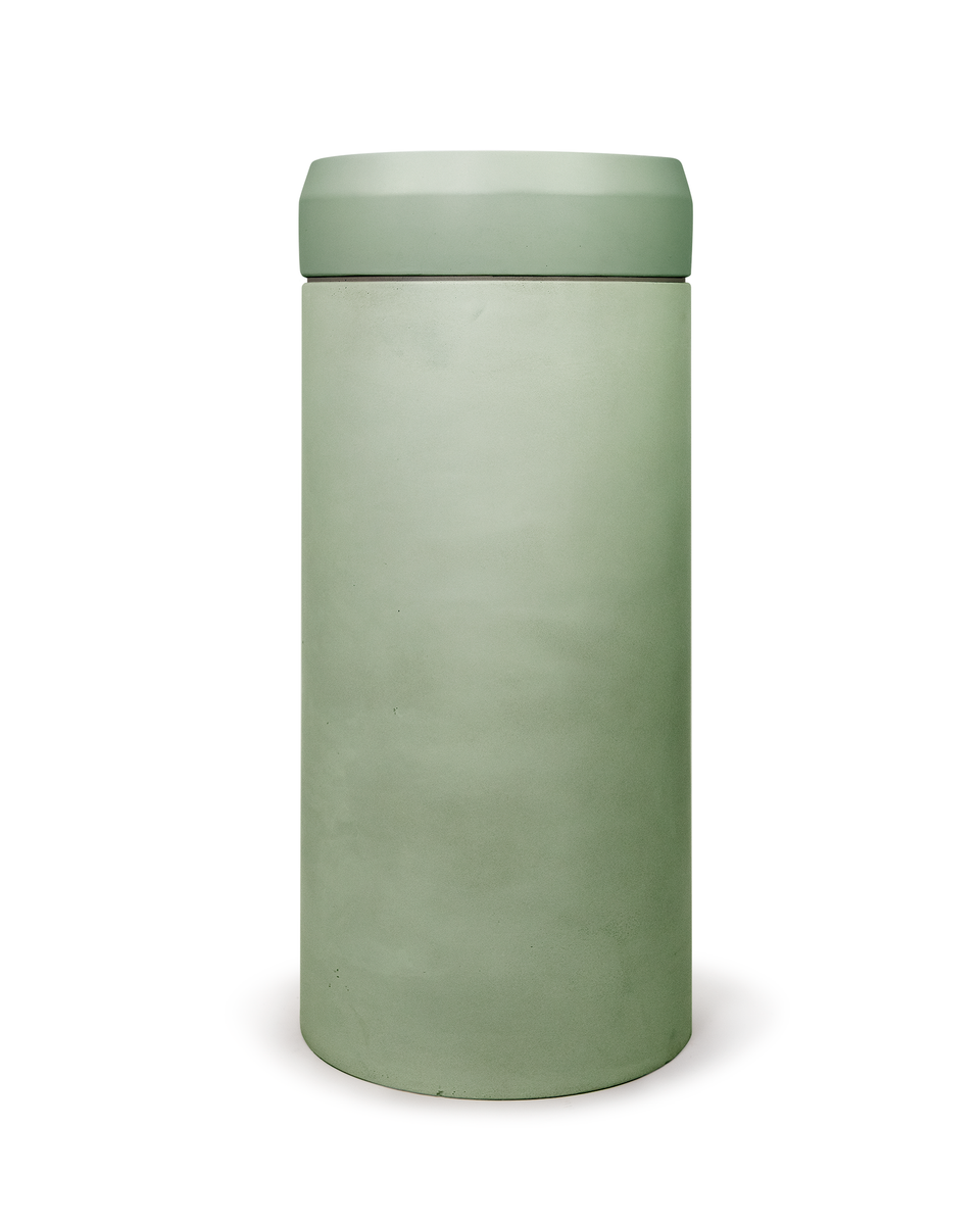 Nood Co Cylinder with Tray - Prism Circle Basin - Mint / No Tray (PC1-4-0-MI)