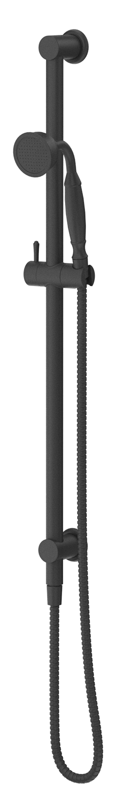 Bella Vista Mica Heritage Shower Rail (R04-BLK)