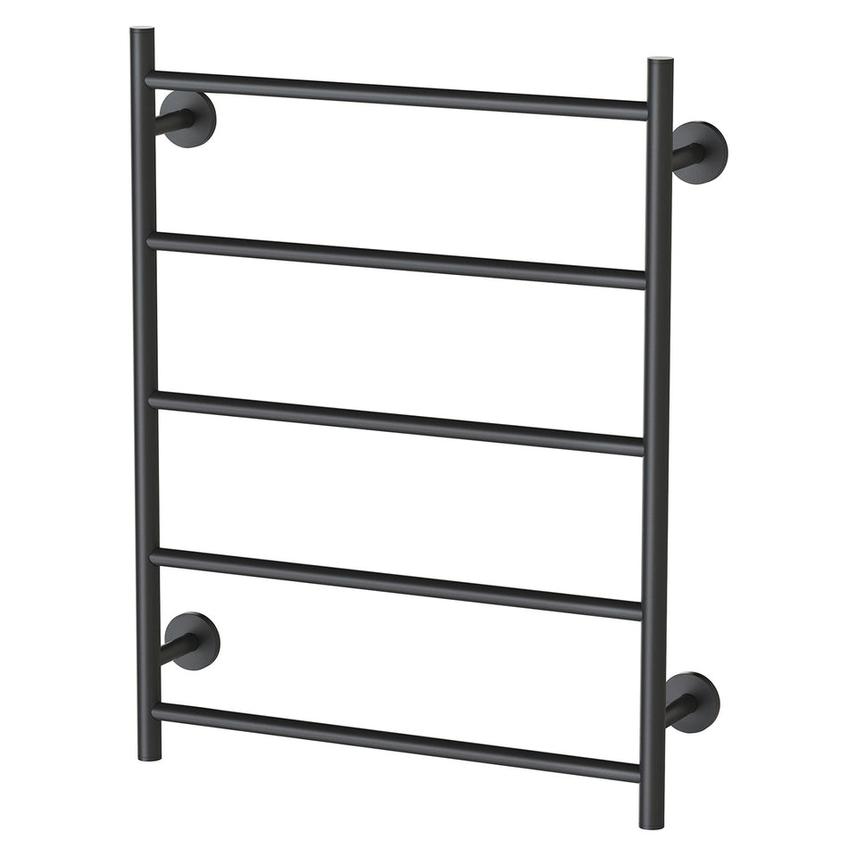 Phoenix Radii Towel Ladder Round Plate - Matte Black (RA870MB)