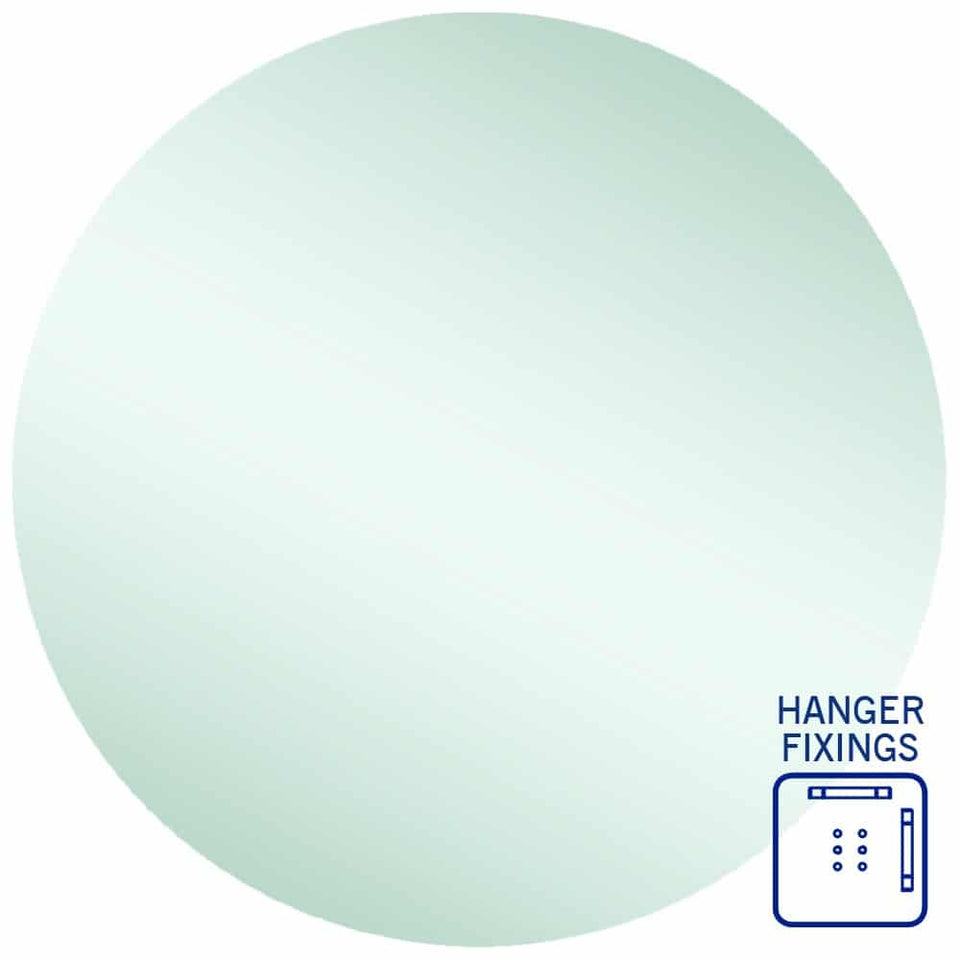 Ablaze RR9090HN Round Polished Edge Mirror (RR9090HN)