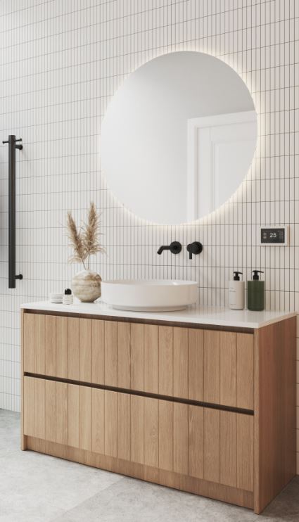 Thermogroup Ablaze Premium RS Range Back-Lit Mirror - 600mm to 900mm