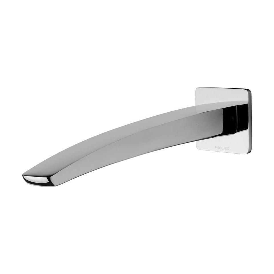 Phoenix Tapware Rush Wall Basin Outlet - Chrome / 280mm (RU771-CHR)