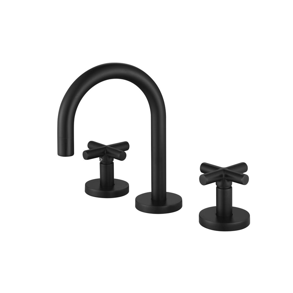 Modern National Ryker Basin Set 1/4 Turn - Matte Black (RYK001BK)