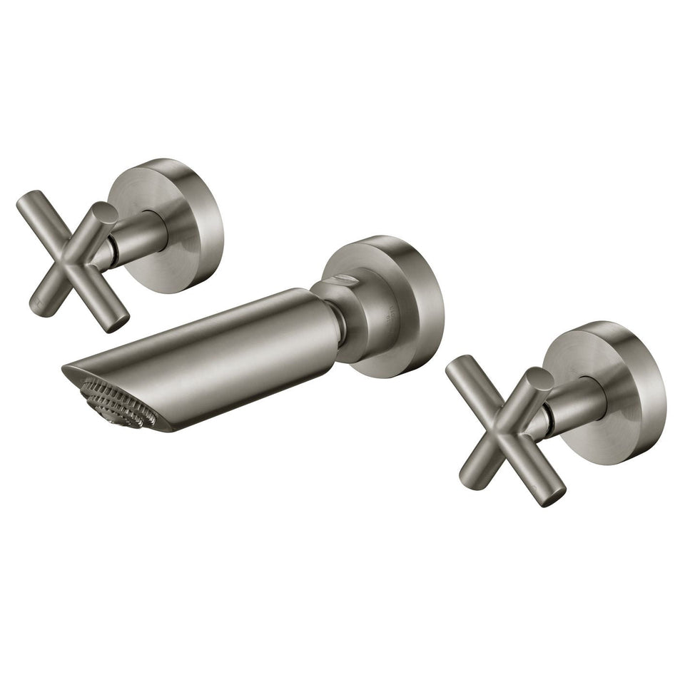 Modern National Ryker Shower Set 1/4 Turn - Brushed Nickel (RYK008BN)