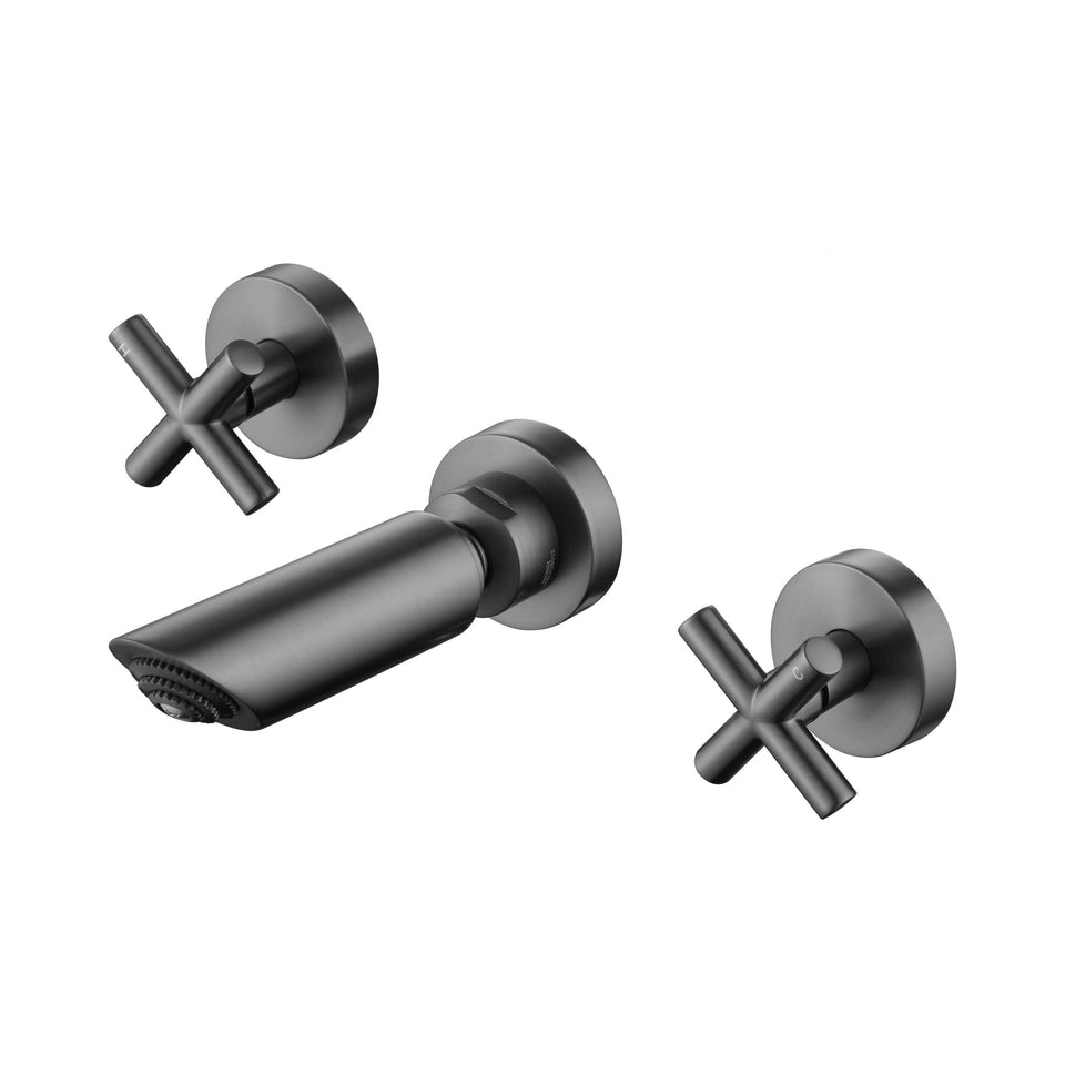 Modern National Ryker Shower Set 1/4 Turn - Gun Metal (RYK008GM)