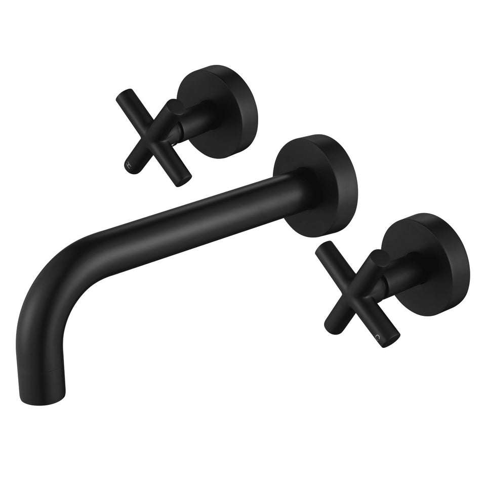 Modern National Ryker Bath Set 1/4 Turn - Matte Black (RYK009BK)