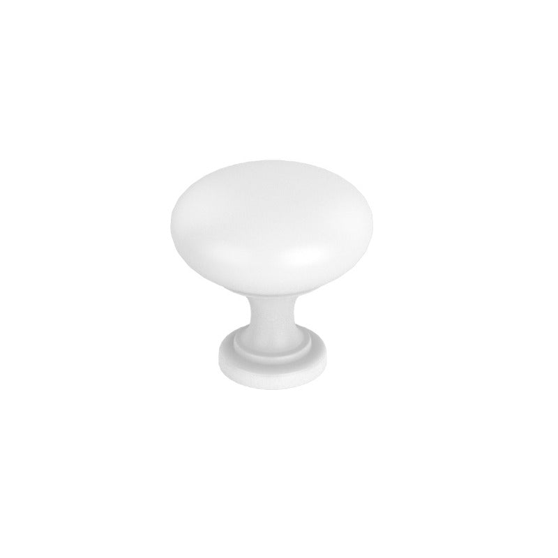 Timberline Round Knob - White (HANROUNDWH)