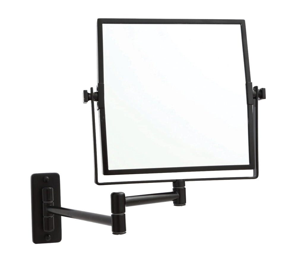 Ablaze S15SMB 1&5x Magnification Mirror – Matt Black (S15SMB)