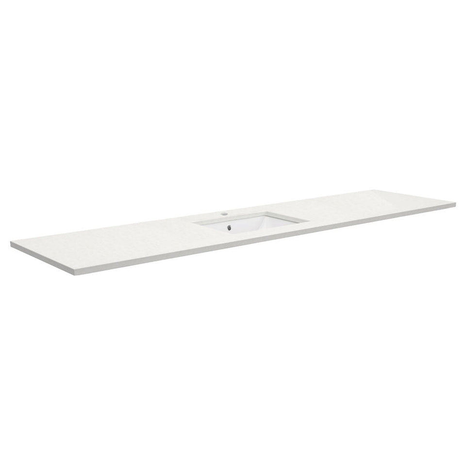 Fienza SARAH Crystal Pure Undermounted Basin-Top, Single Bowl - 1800mm (SC180-S)
