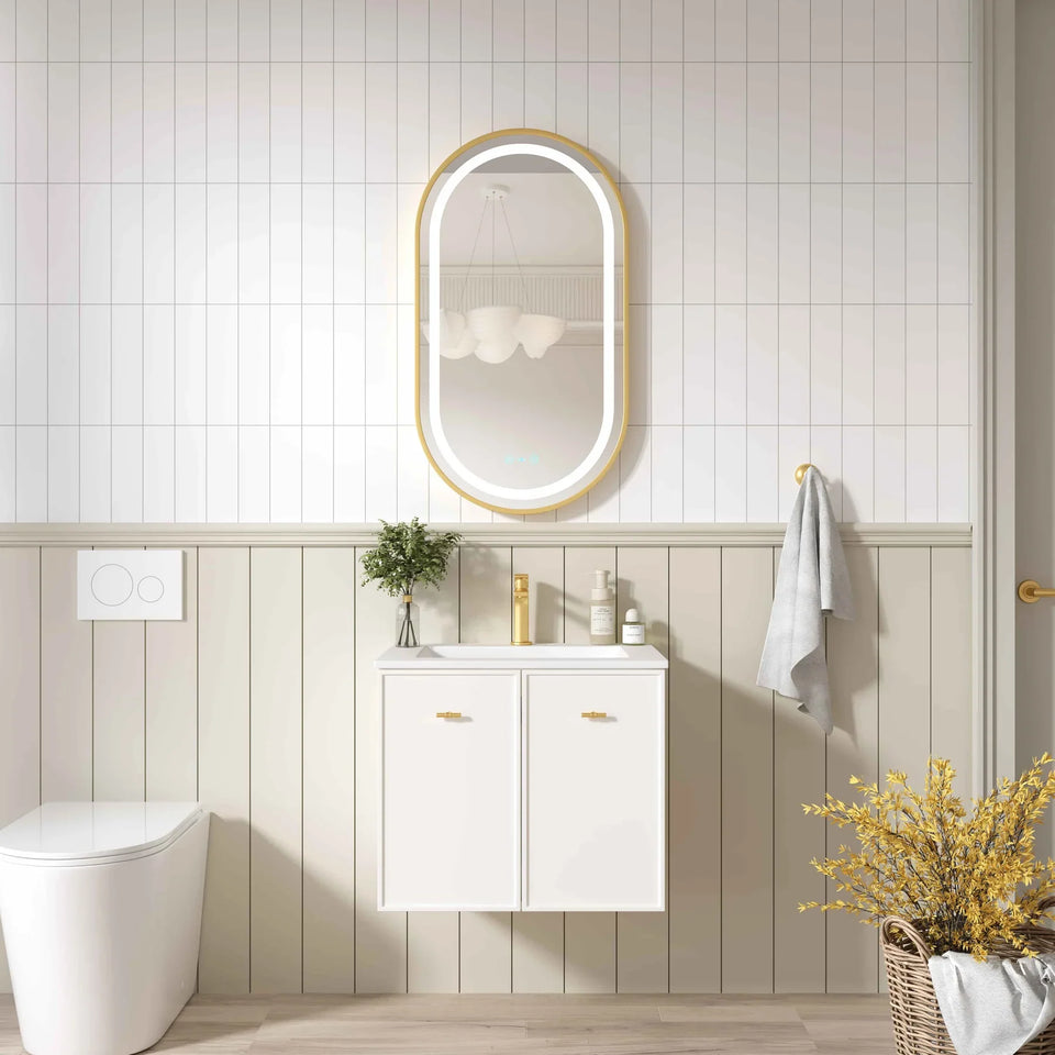 Seattle 600mm Wall-Hung Cabinet Matte White