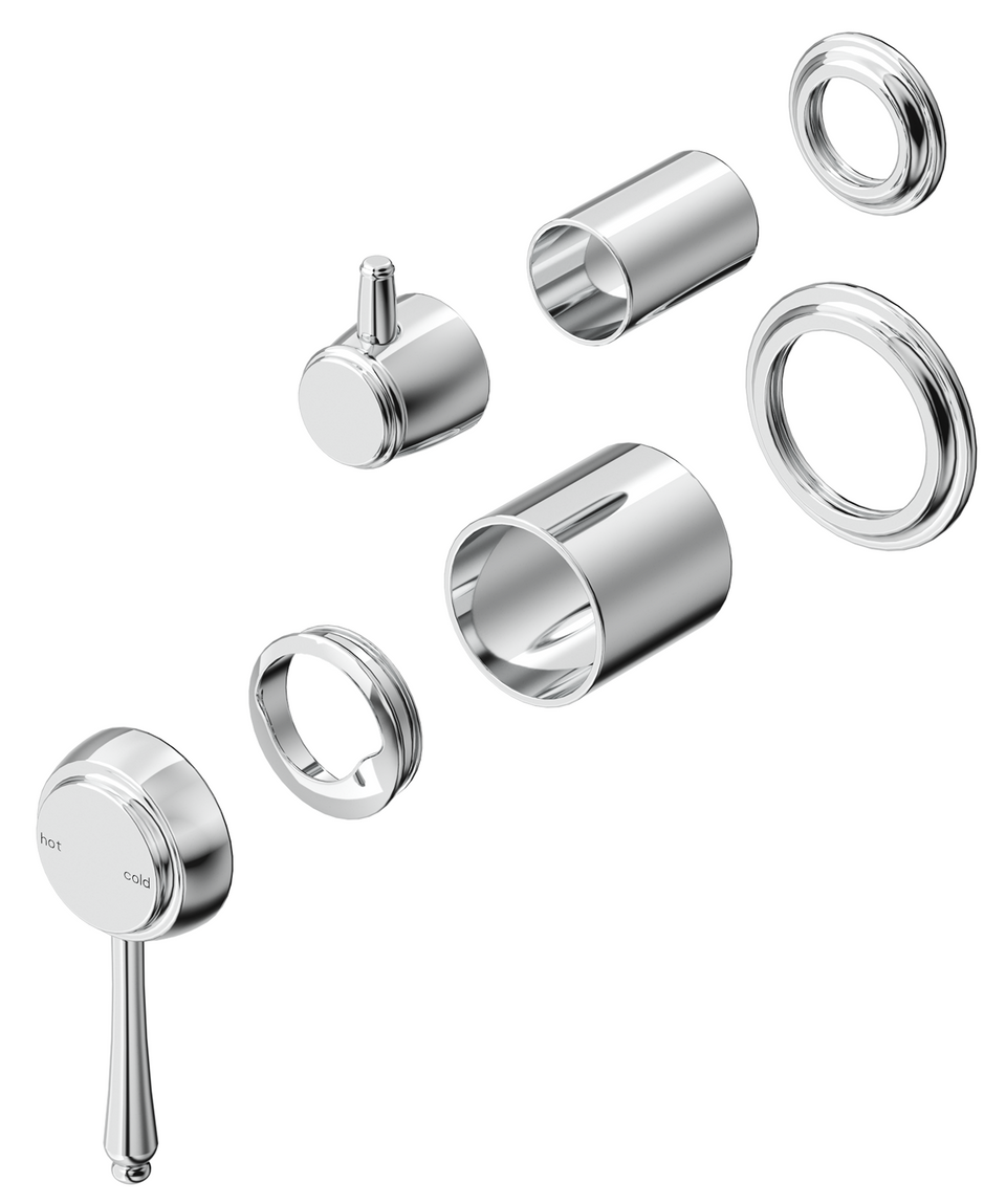 Bella Vista Mica Heritage Shower Mixer Diverter – TRIM KIT ONLY (SHM-4-DV-2P-CP-TK) 2