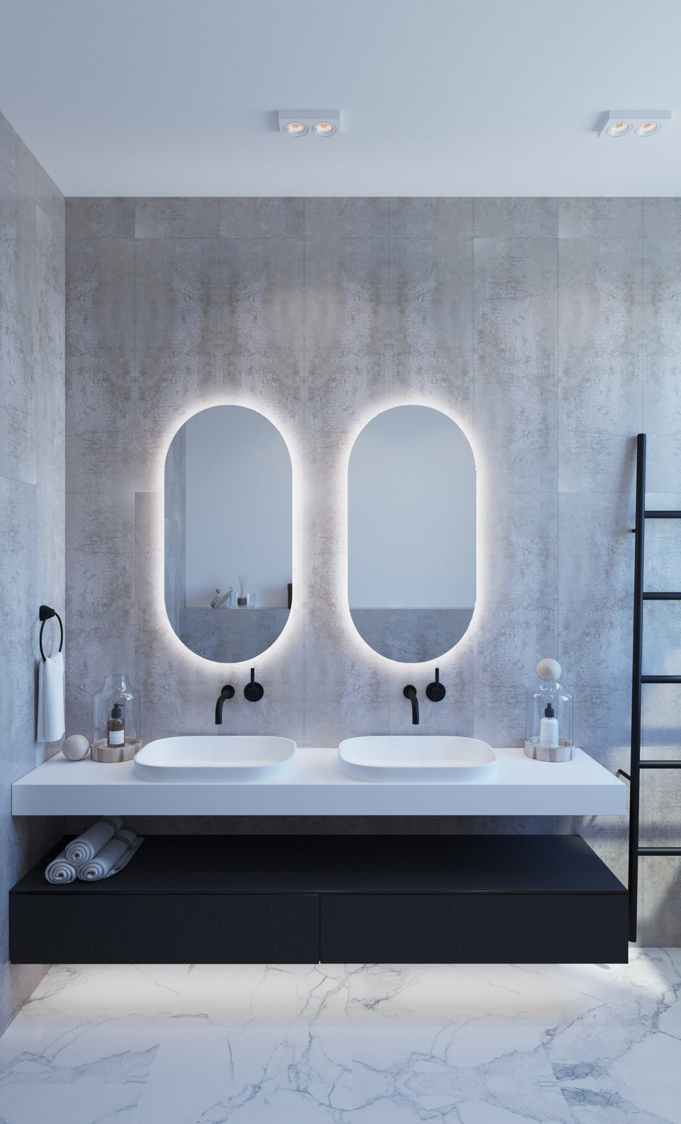 Thermogroup Premium SO Range Back-Lit Mirror