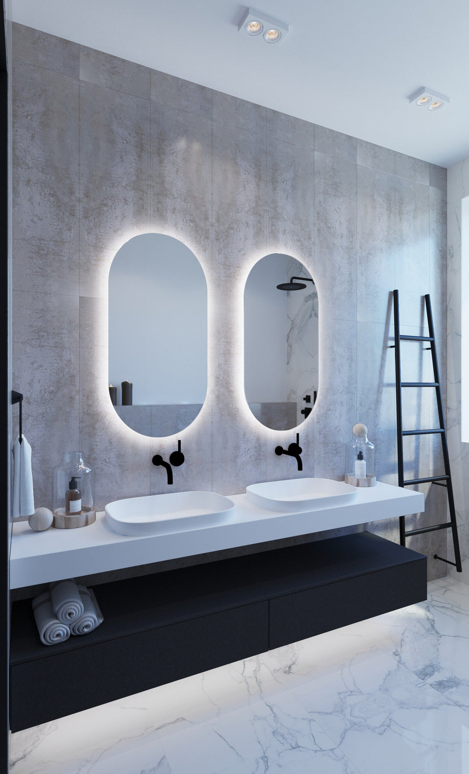 Thermogroup Premium SO Range Back-Lit Mirror
