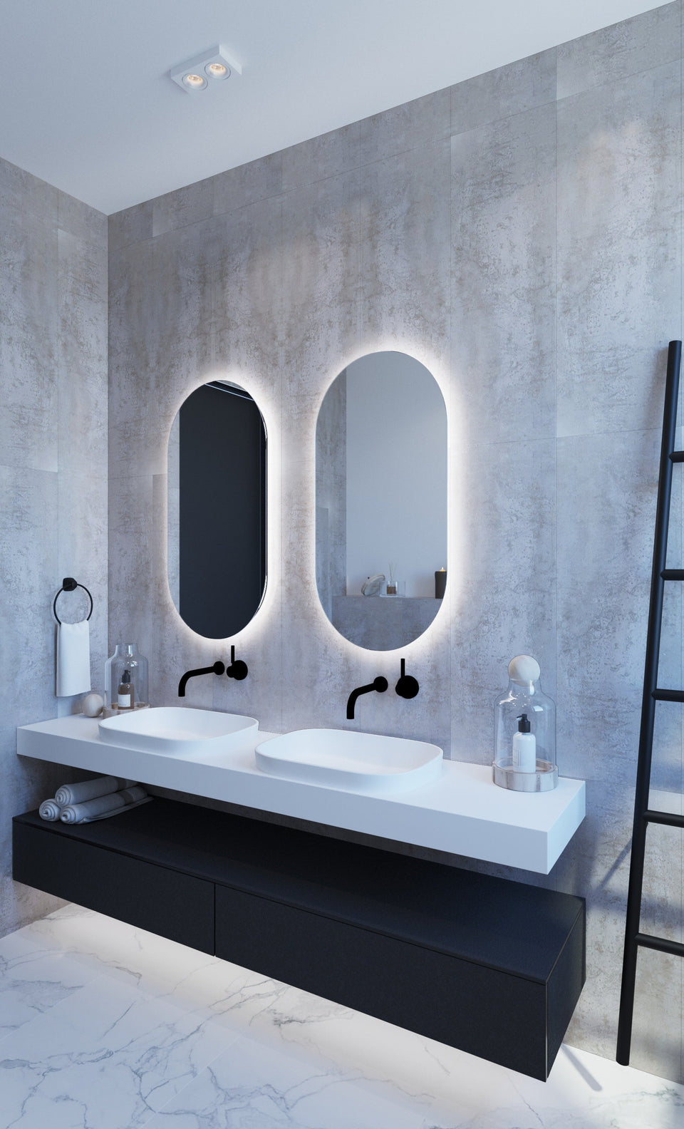 Thermogroup Premium SO Range Back-Lit Mirror