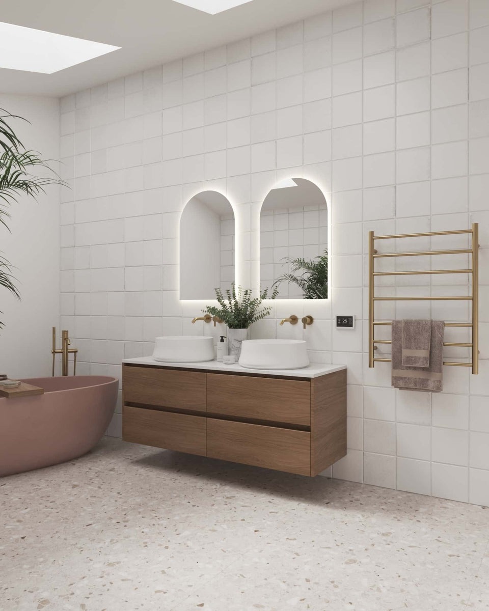 Thermogroup Arch Shape Premium Backlit Mirror