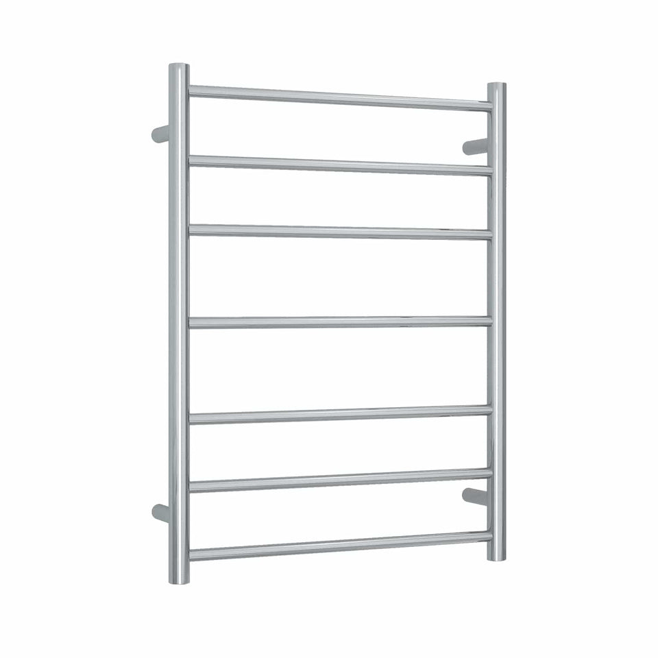 Thermogroup 12Volt Round Ladder Heated Towel Rail - Brushed Stainless Steel / 600x800mm (SRB4412)