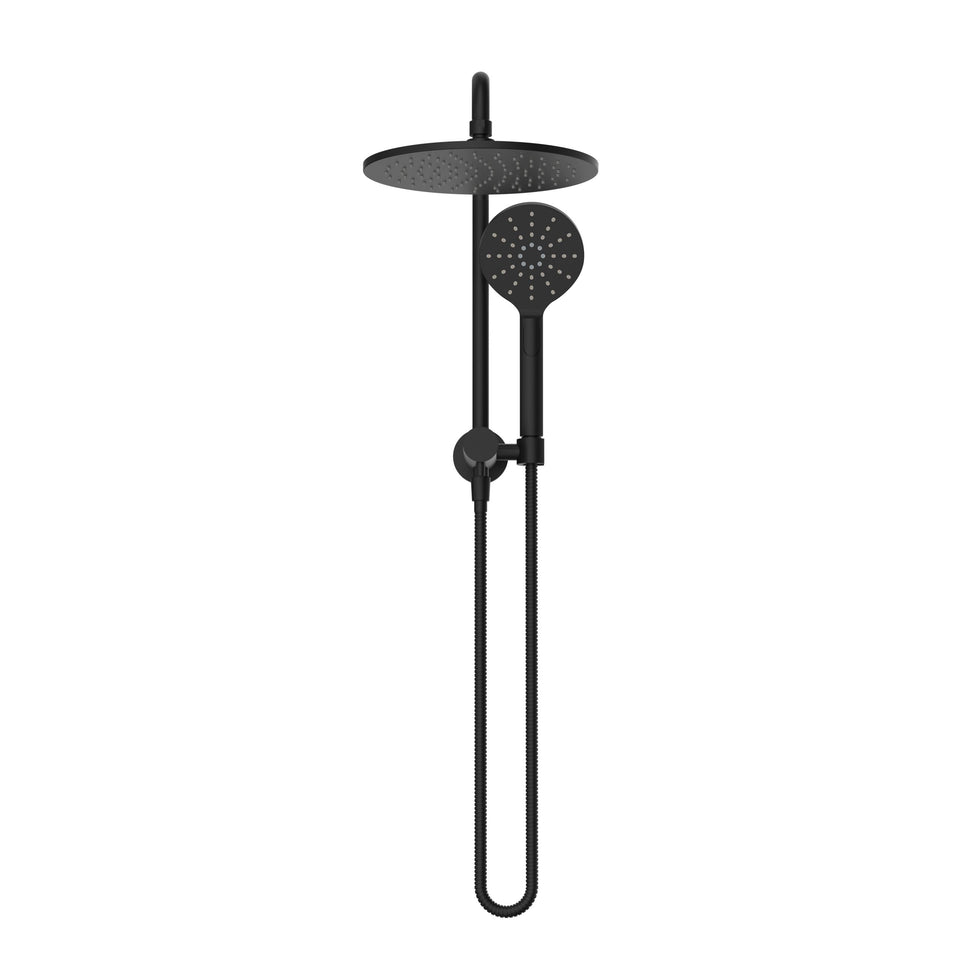 Modern National Star Compact Half Shower Column Set - Matte Black (STR013-CBK) 2
