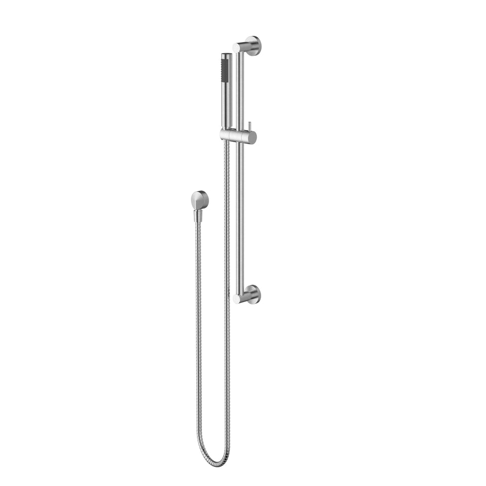Modern National Star Shower On Rail - Brushed Chrome (STR014BC)