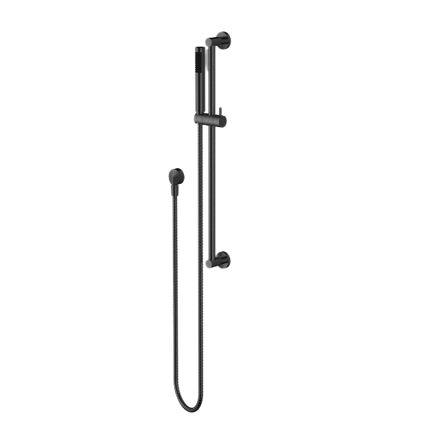 Modern National Star Shower On Rail - Matte Black (STR014BK)