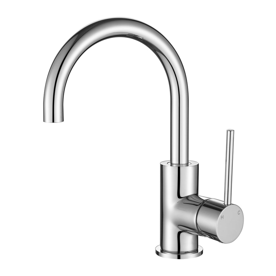 Modern National Star Mini Basin/Kitchen Mixer - Chrome (STRM003)