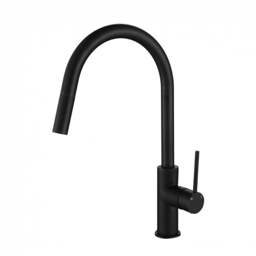 Modern National Star Mini Pull-Out Kitchen Mixer - Matte Black (STRM005BK)