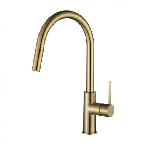 Modern National Star Mini Pull-Out Kitchen Mixer - Brushed Bronze (STRM005BM)