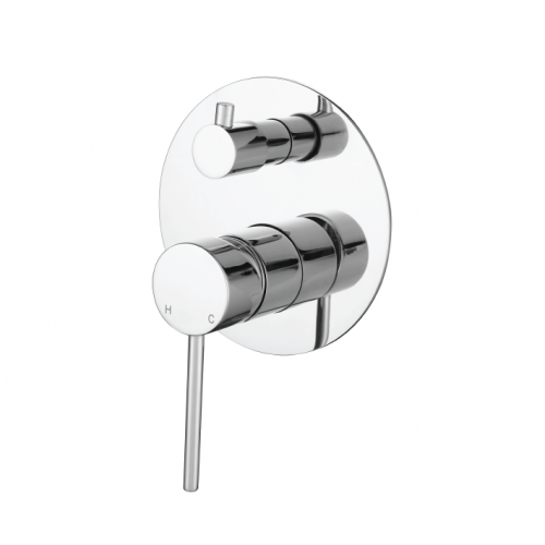 Modern National Star Mini Shower Diverter Mixer - Chrome (STRM009)