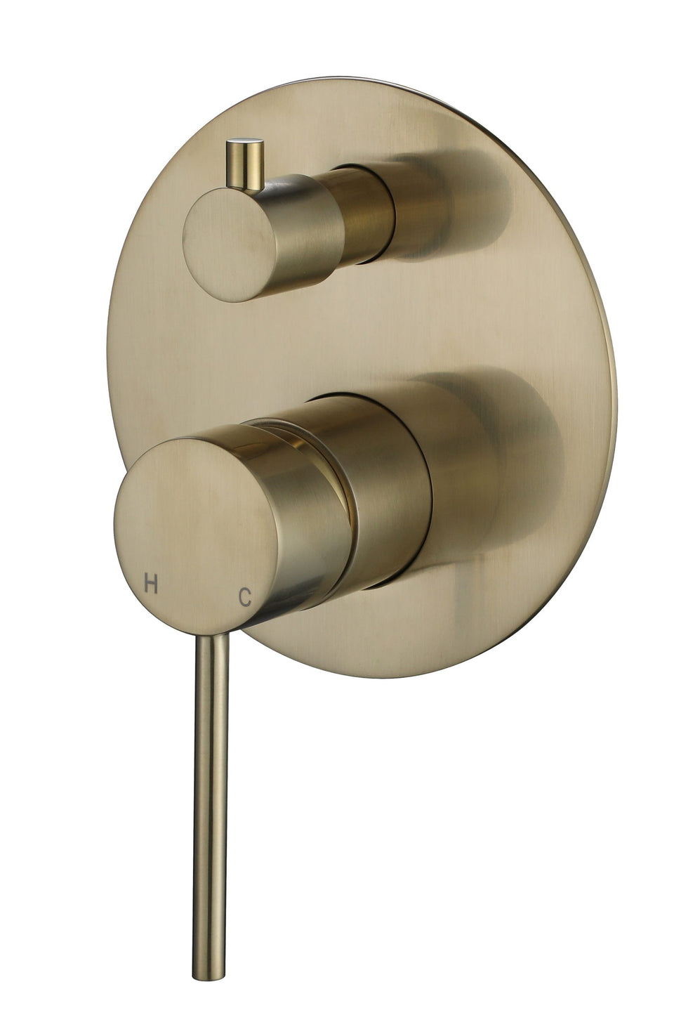 Modern National Star Mini Shower Diverter Mixer - Brushed Bronze (STRM009BM)