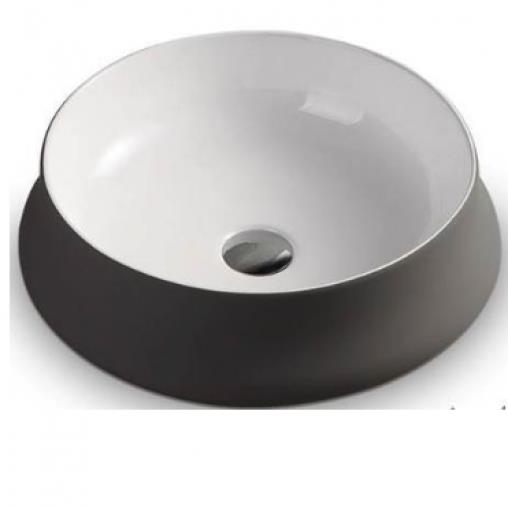 Noflon 455 Ceramic Basin - Grey and White