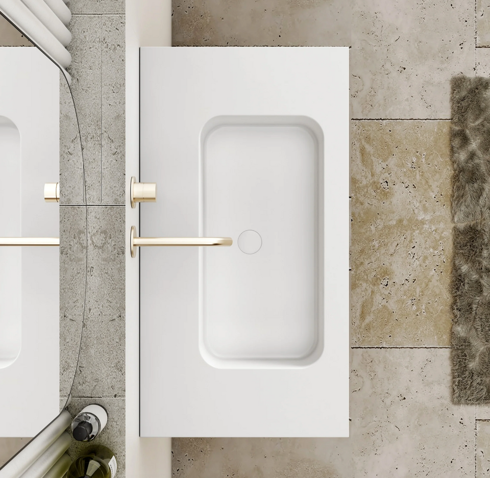 Cassa Design Capture Ensuite Wall Hung Vanity