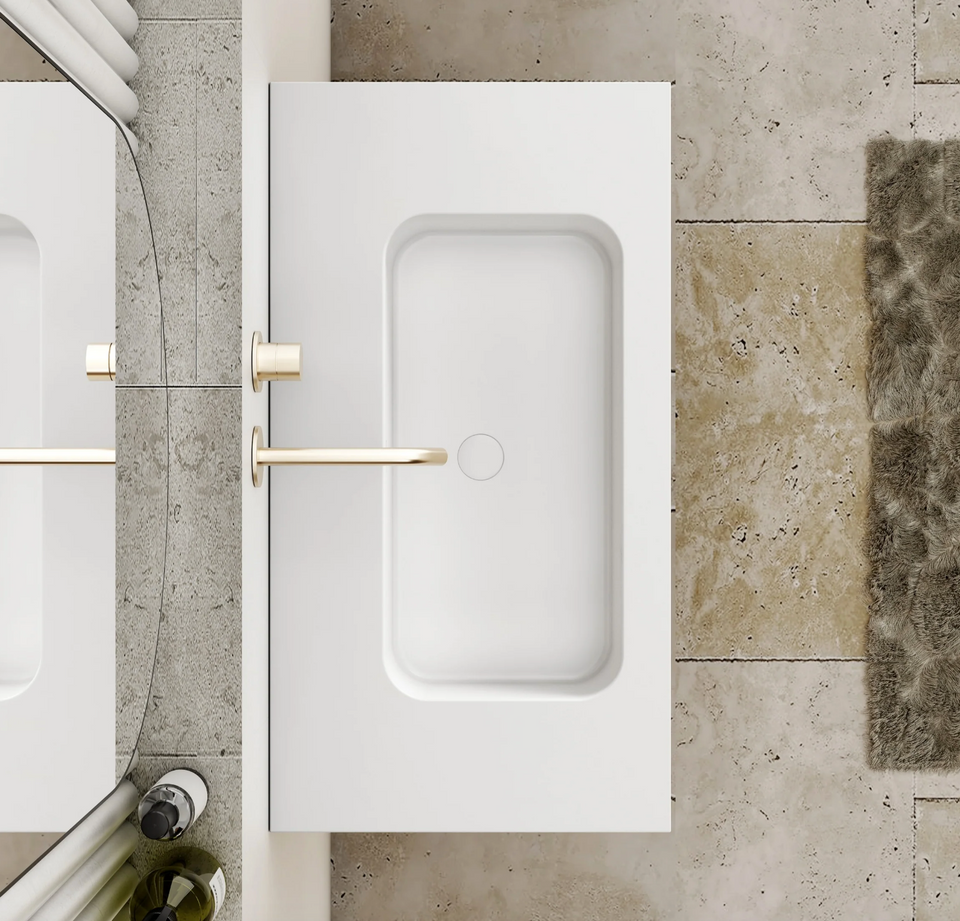 Cassa Design Capture Ensuite Wall Hung Vanity